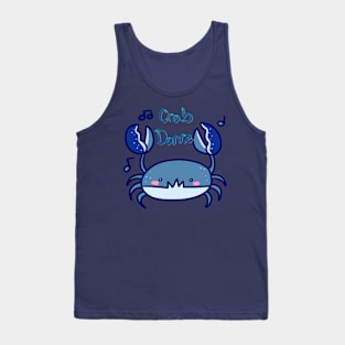 Blue Crab Dance Tank Top